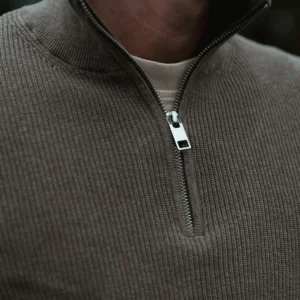 Open Zip Sweater – Premium Athletic Performance Wear | Moneeb Apparels